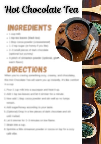 Pakistani Tea Recipes